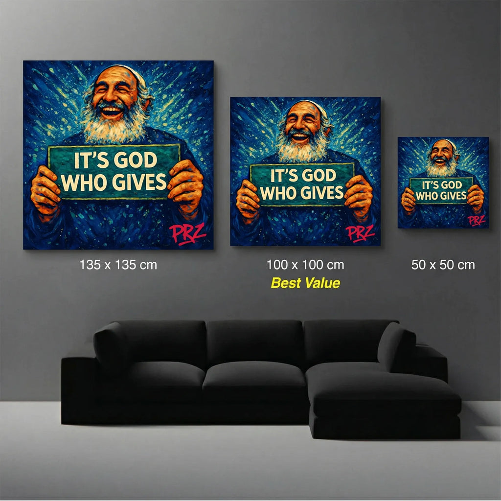 It’s God Who Gives